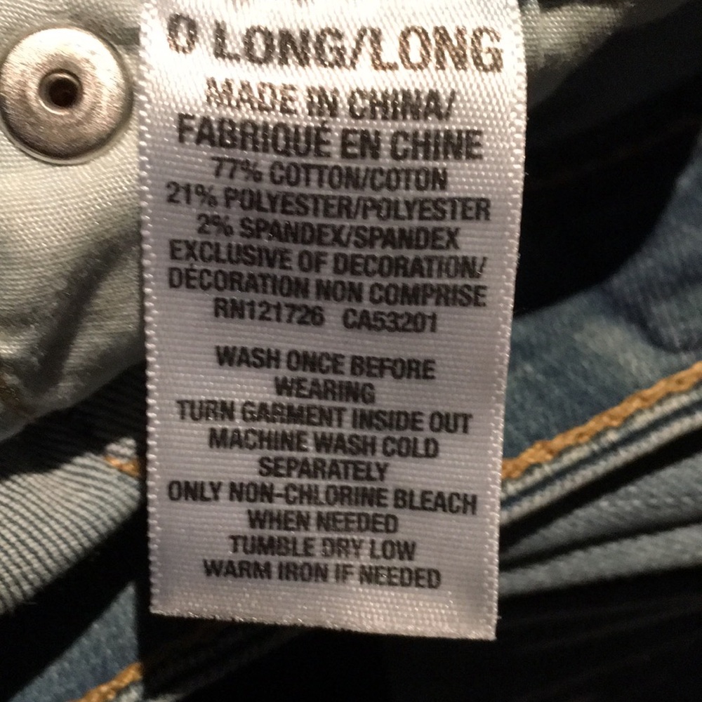 AEROPOSTALE JEGGINGS low rise Sz 0/Long! NWT! - Picture 8 of 16